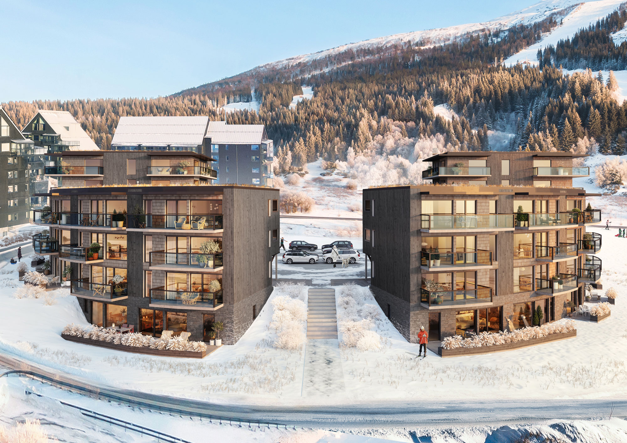 Exteriörbild från syd